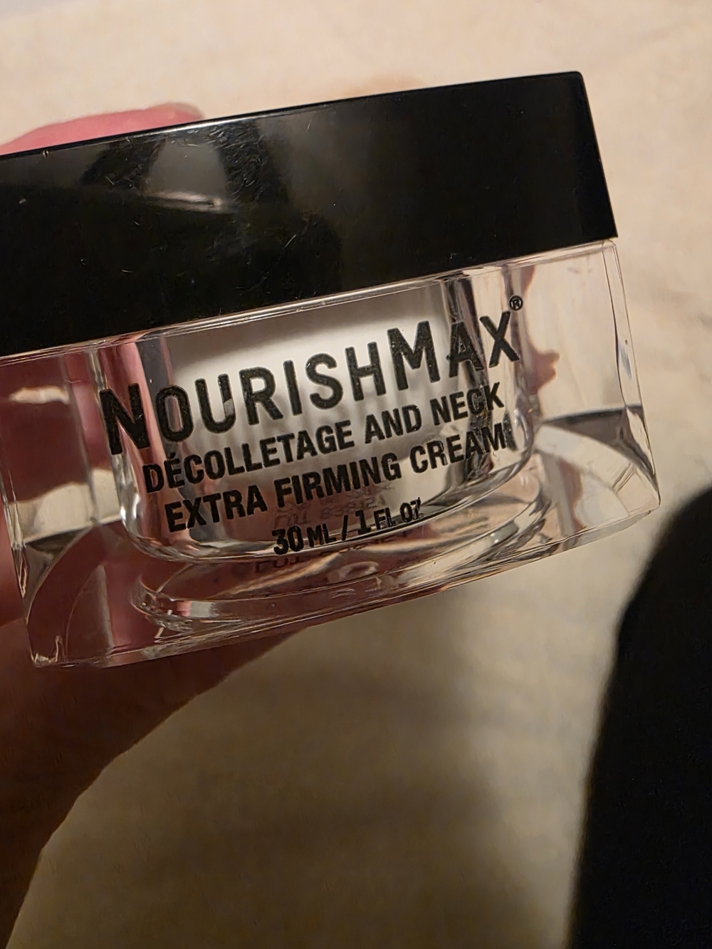 Décolletage & Neck Extra Firming Cream - Clear Jar with Black Lid